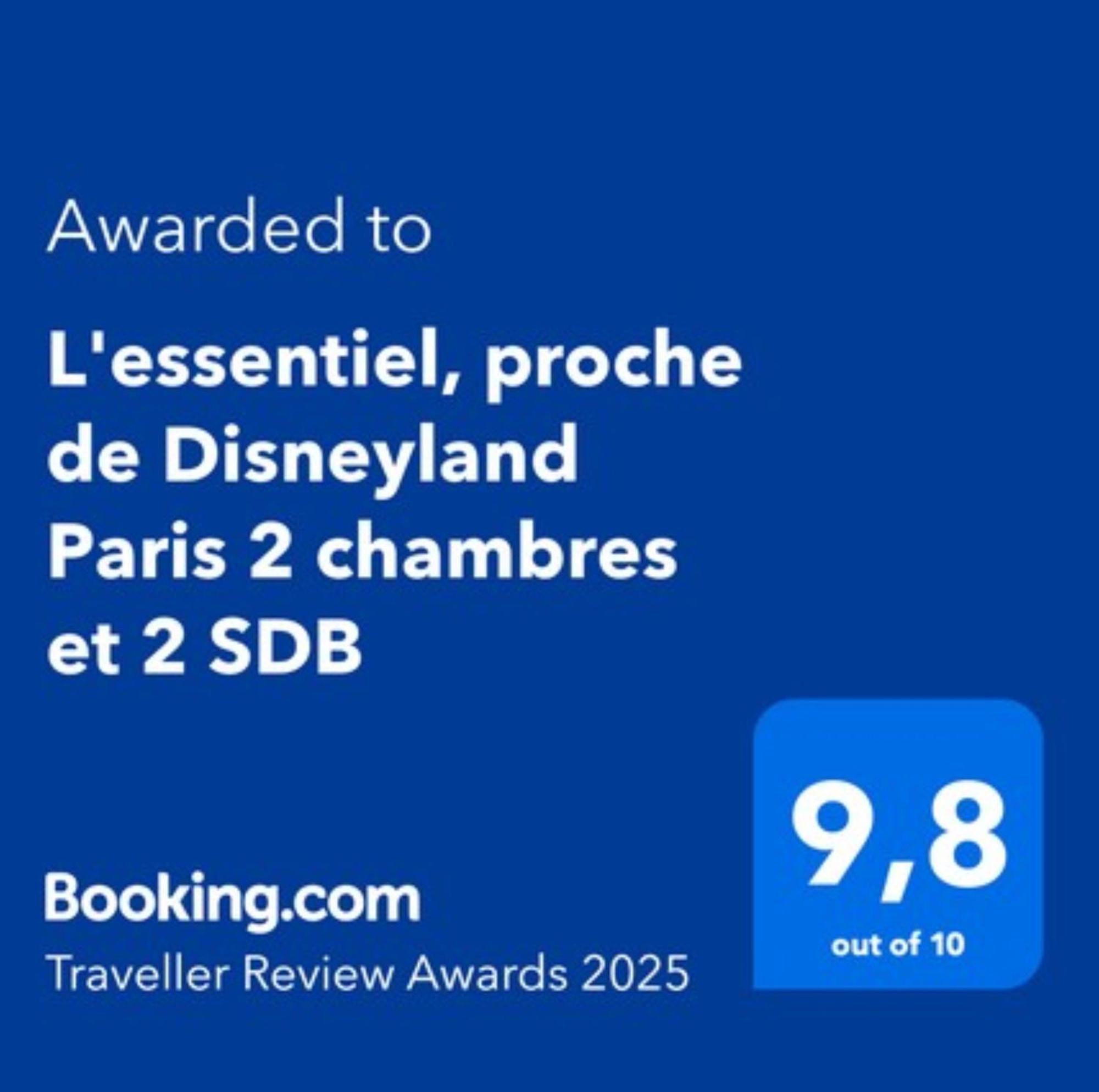 L'Essentiel, Proche De Disneyland Paris 2 Chambres Et 2 Sdb シェシー エクステリア 写真